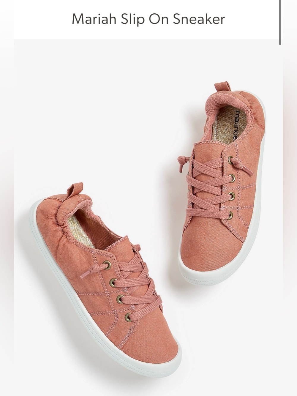 Maurices Mariah Slip On Sneakers Size 8.5